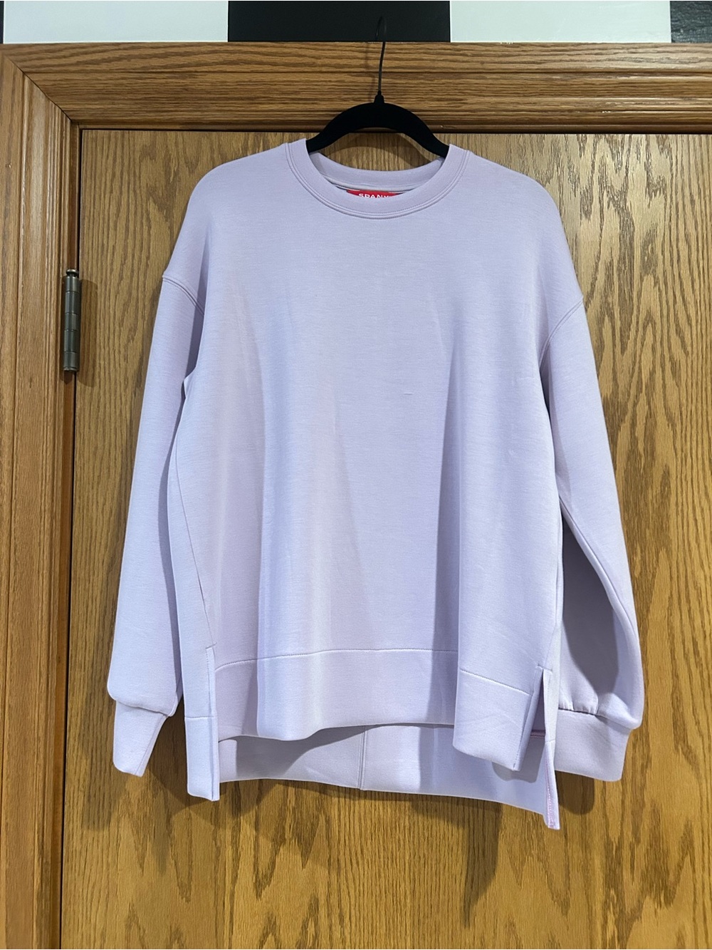 SPANX Lilac Scoop Neck Top